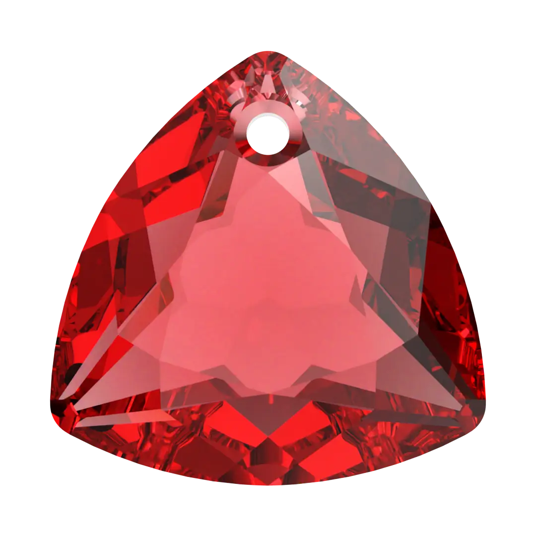 Serinity Pendants Trilliant Cut (6434) Light Siam - Bluestreak Crystals
