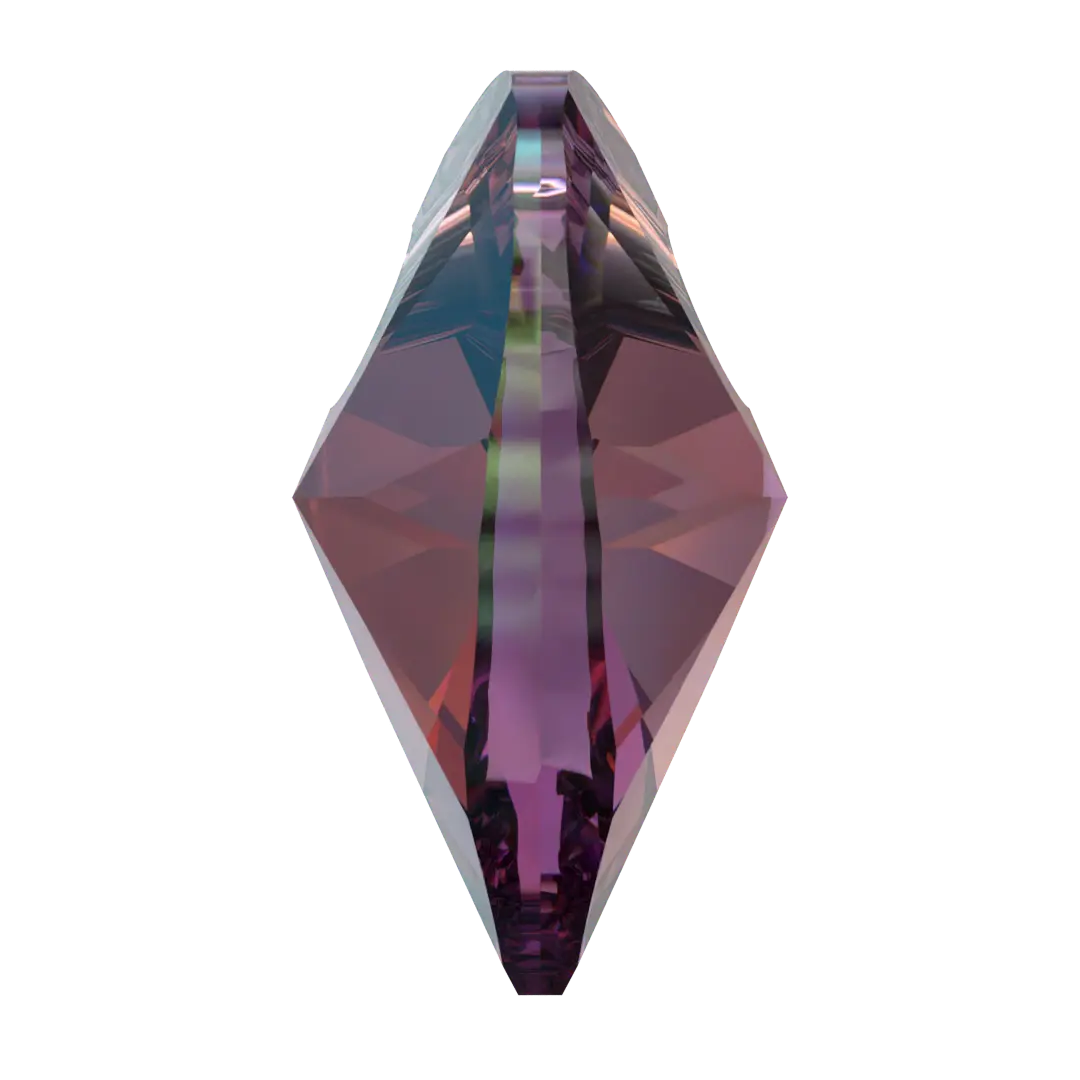 Swarovski Pendants Xilion Heart (6228) Amethyst Shimmer - Bluestreak Crystals