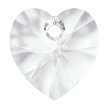 Swarovski Pendants Xilion Heart (6228) Crystal - Bluestreak Crystals