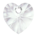 Swarovski Pendants Xilion Heart (6228) Crystal - Bluestreak Crystals