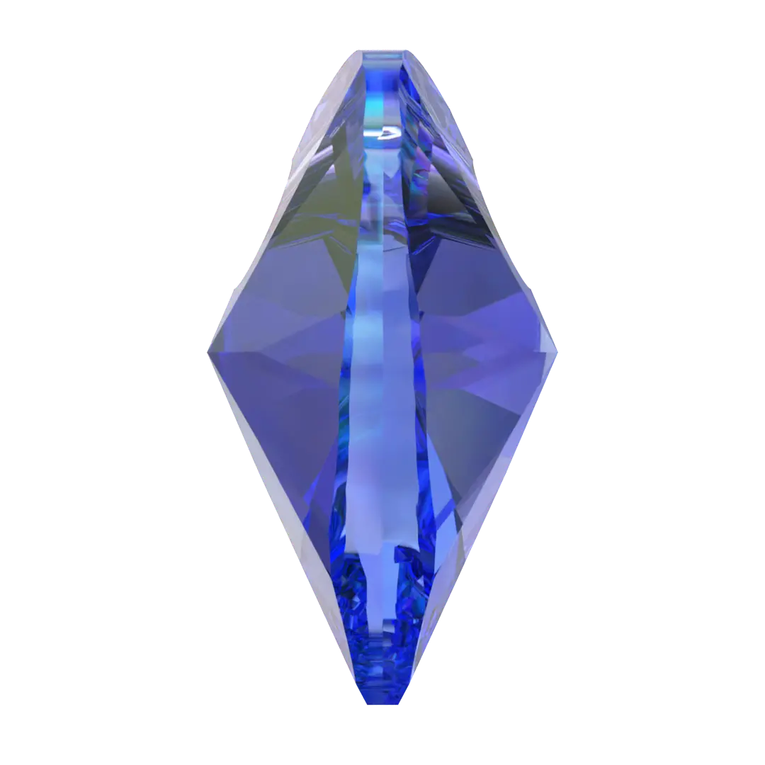 Swarovski Pendants Xilion Heart (6228) Sapphire AB - Bluestreak Crystals