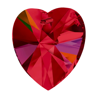 Swarovski Pendants Xilion Heart (6228) Siam AB - Bluestreak Crystals