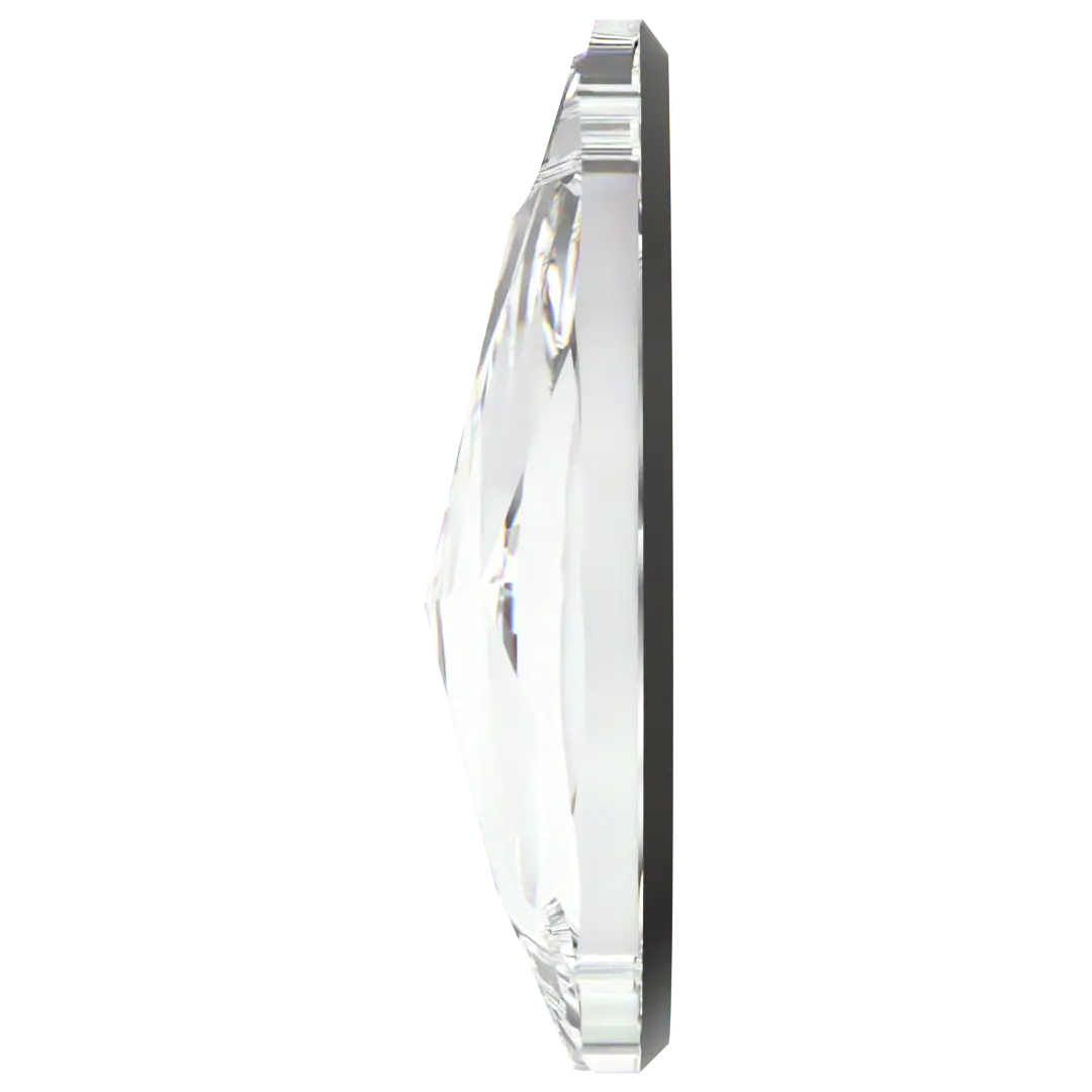 Swarovski Sew On Crystals Peardrop (3230) Crystal - Bluestreak Crystals