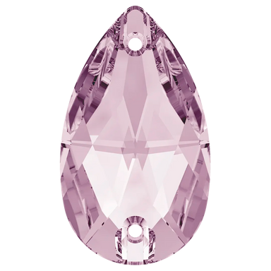 Swarovski Sew On Crystals Peardrop (3230) Light Amethyst - Bluestreak Crystals