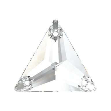 Swarovski Sew On Crystals Triangle (3270) Crystal - Bluestreak Crystals