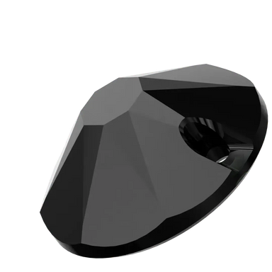 Swarovski Sew On Crystals Xirius (3288) Jet UNFOILED - Bluestreak Crystals