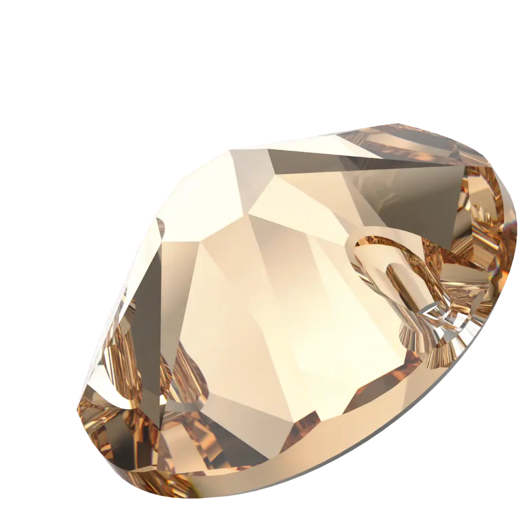 Swarovski Sew On Crystals Xirius (3288) Light Colorado Topaz - Bluestreak Crystals