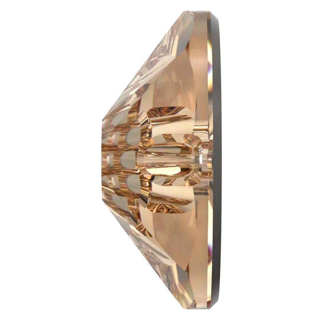 Swarovski Sew On Crystals Xirius (3288) Light Colorado Topaz - Bluestreak Crystals