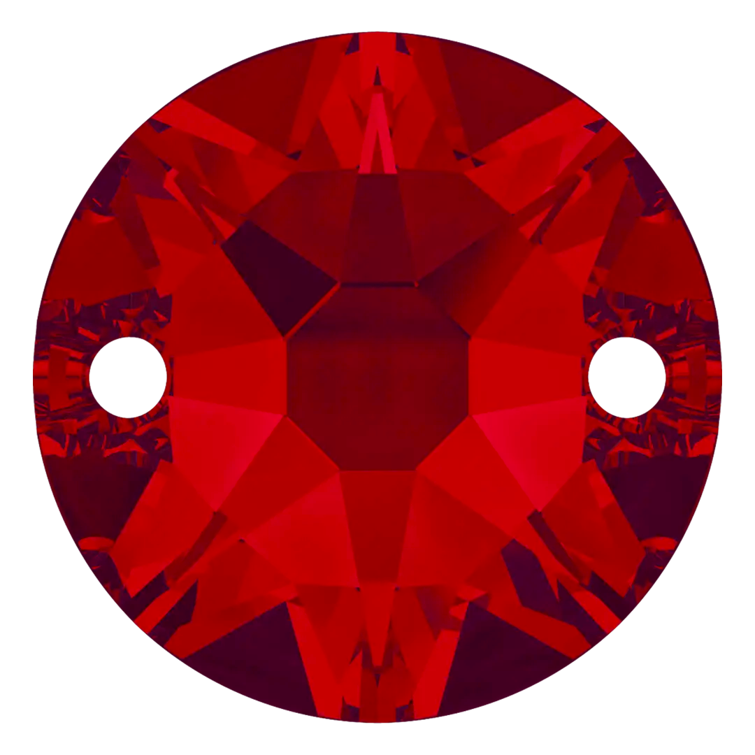 Swarovski Sew On Crystals Xirius (3288) Light Siam - Bluestreak Crystals