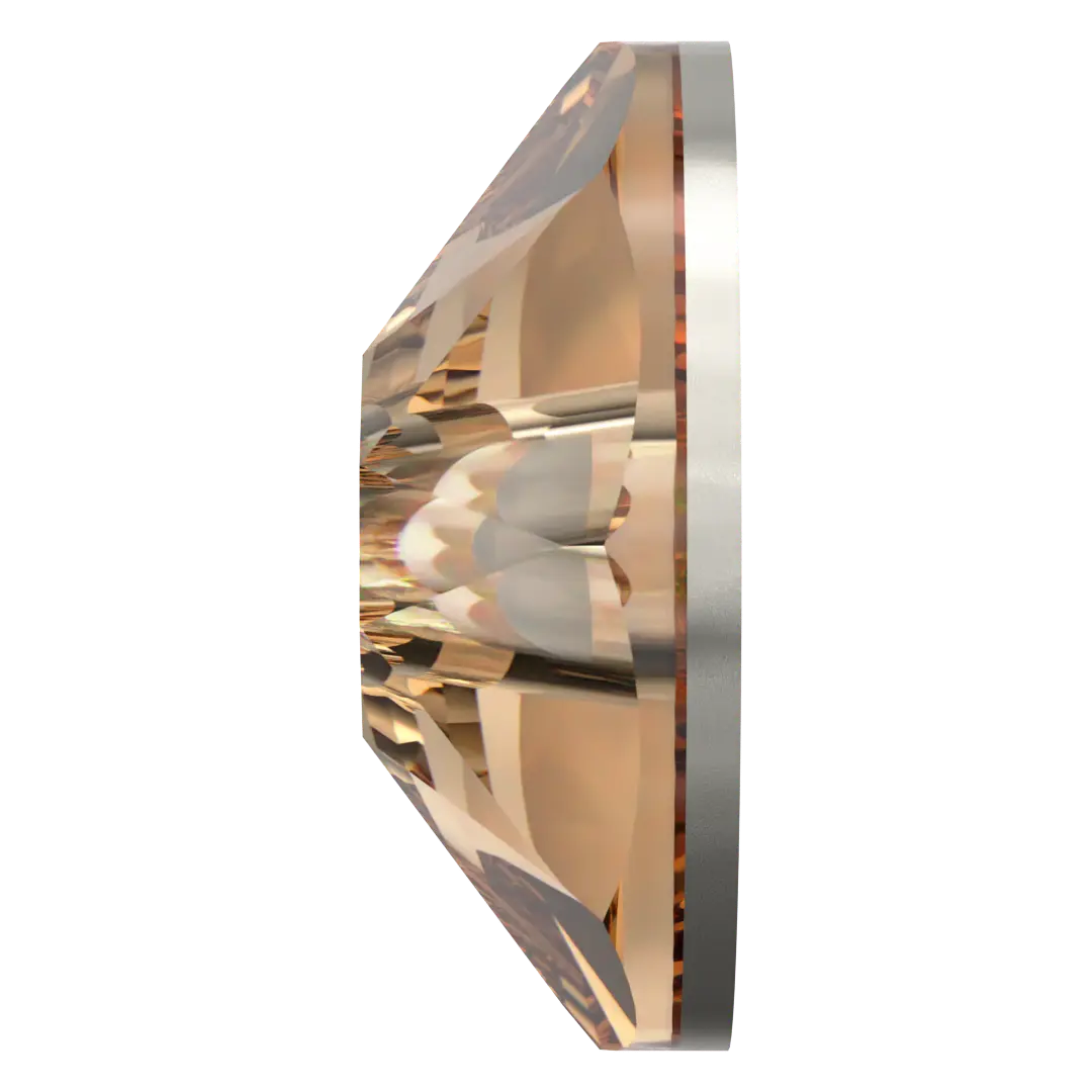 Swarovski Sew On Crystals Xirius Lochrose (3188) Light Colorado Topaz - Bluestreak Crystals