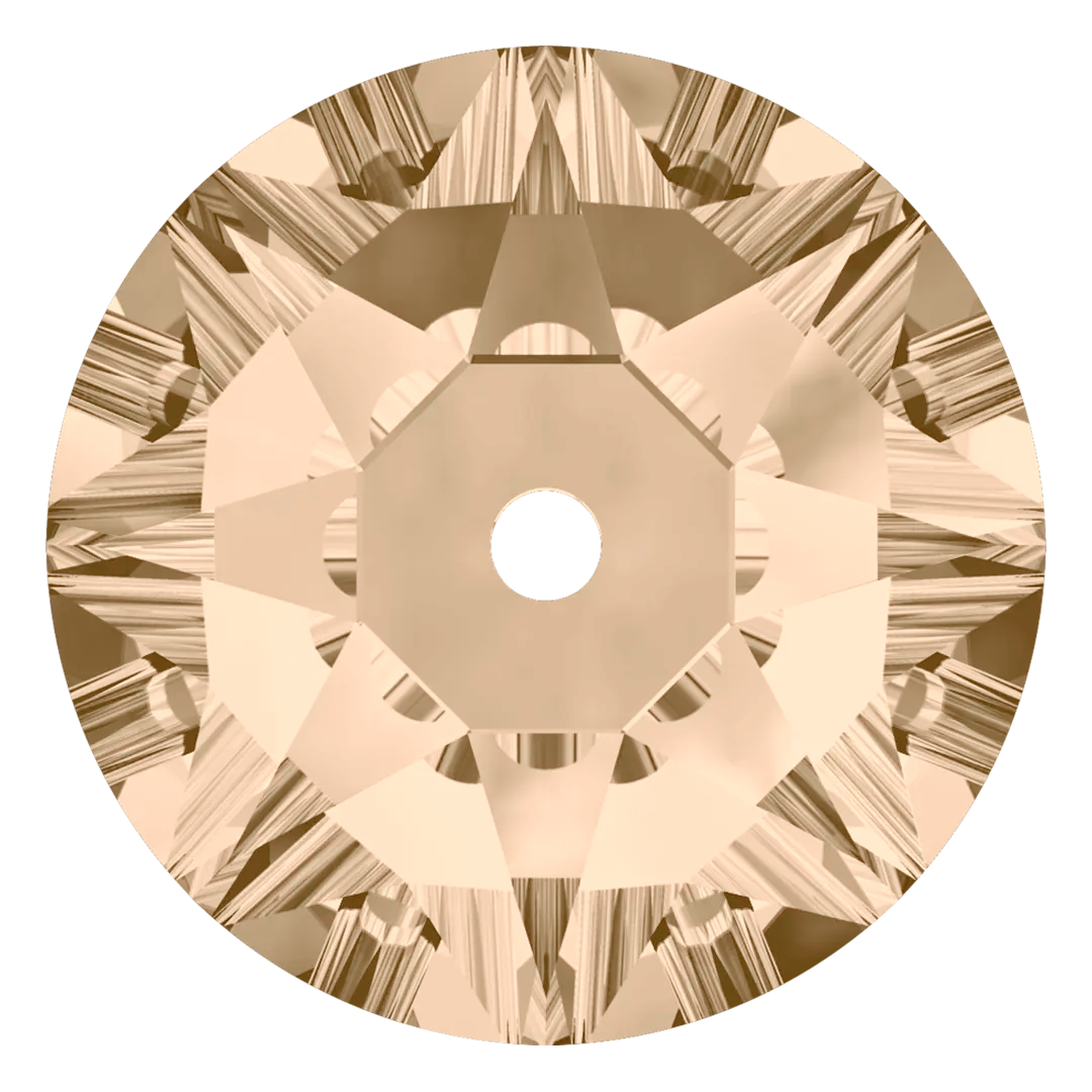 Swarovski Sew On Crystals Xirius Lochrose (3188) Light Silk - Bluestreak Crystals