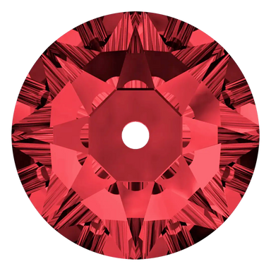 Swarovski Sew On Crystals Xirius Lochrose (3188) Scarlet - Bluestreak Crystals